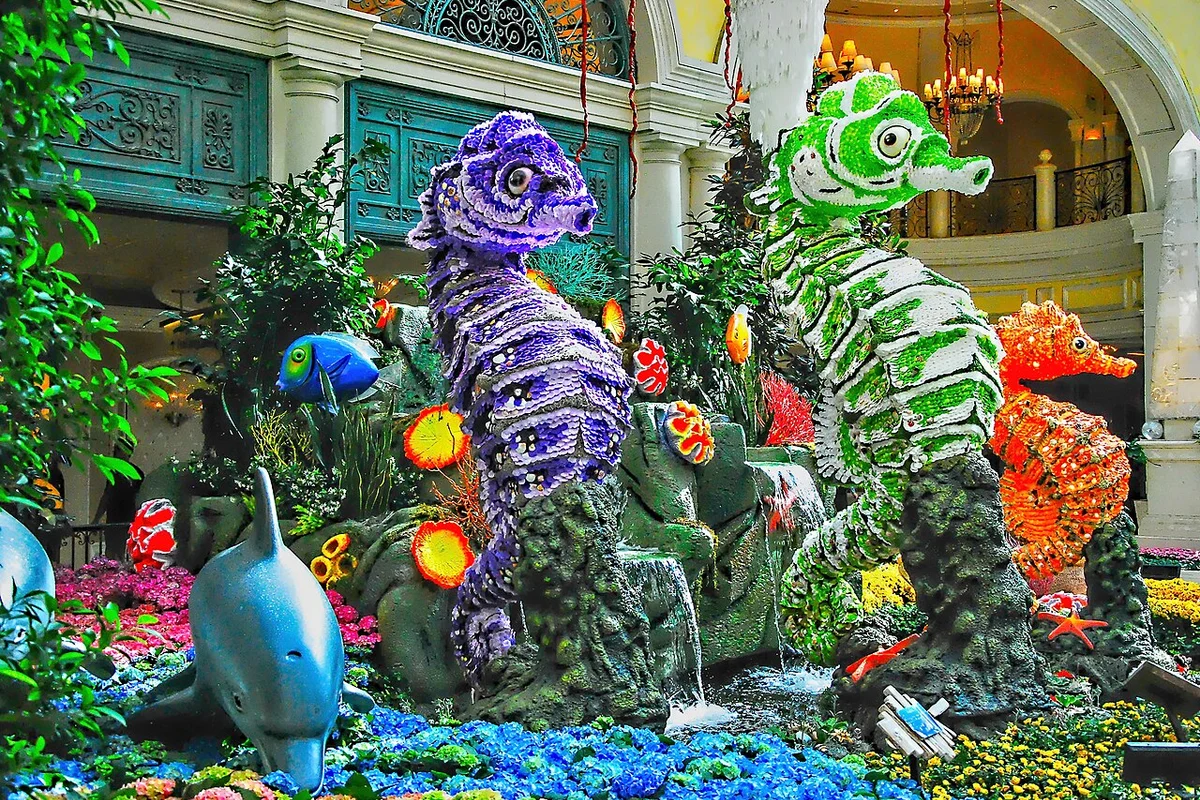Bellagio Conservatory & Botanical Gardens standard view