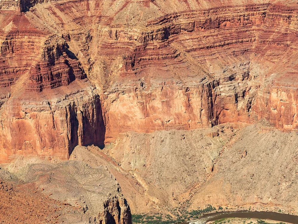 Aerial panorama of Hoover Dam and Mike O’Callaghan Bridge from helicopter window