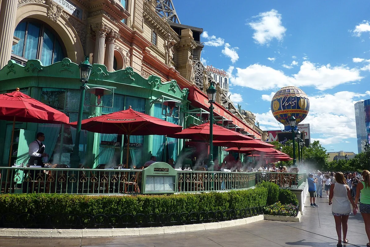 Mon Ami Gabi at Paris Las Vegas premium booth / speakeasy dining